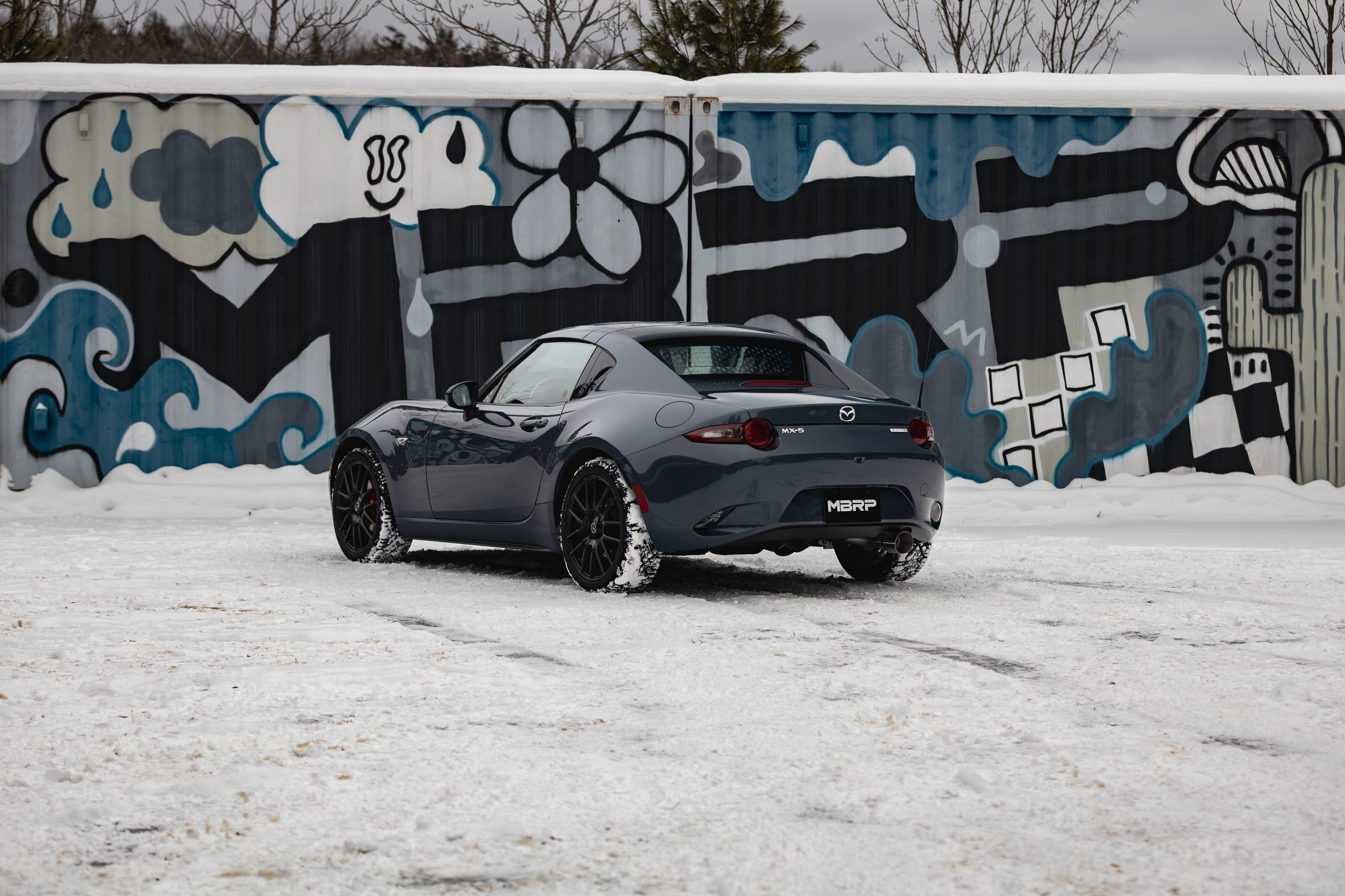 MBRP Exhaust 2.5\" Axle-Back; Single Rear Exit; AL